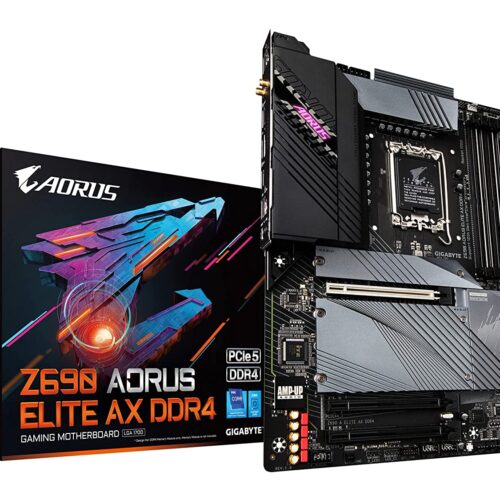 GIGABYTE Z690 AORUS Elite AX DDR4 LGA 1700 Intel 12th Gen Series Motherboard